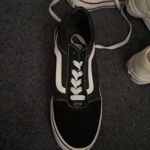 never worn black vans